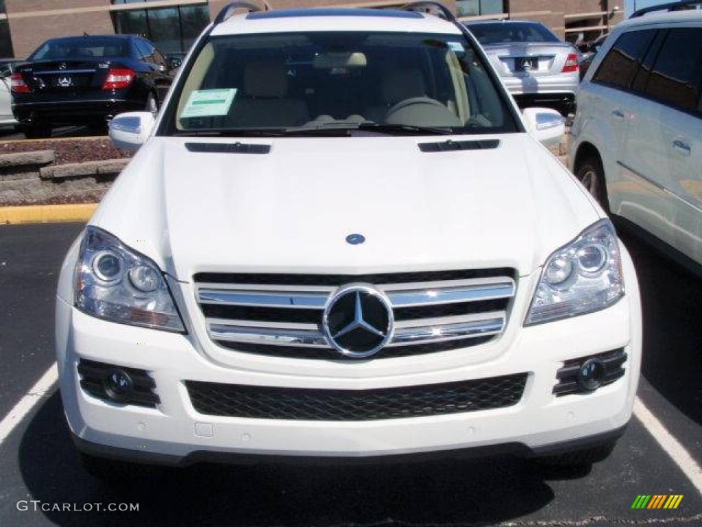 2009 GL 450 4Matic - Arctic White / Cashmere photo #2