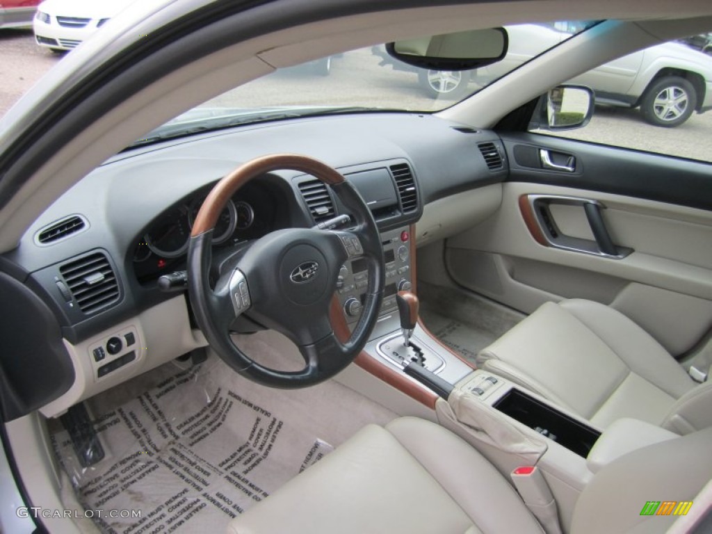 Taupe Interior 2005 Subaru Outback 3.0 R Sedan Photo #56396926