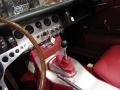 1962 Jaguar E-Type Carmen Red Interior Transmission Photo