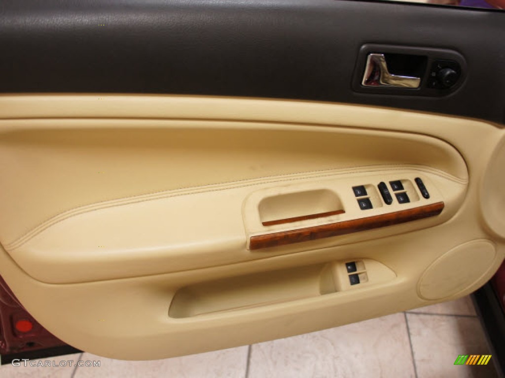 2003 Passat GLS Wagon - Colorado Red Pearl / Beige photo #21