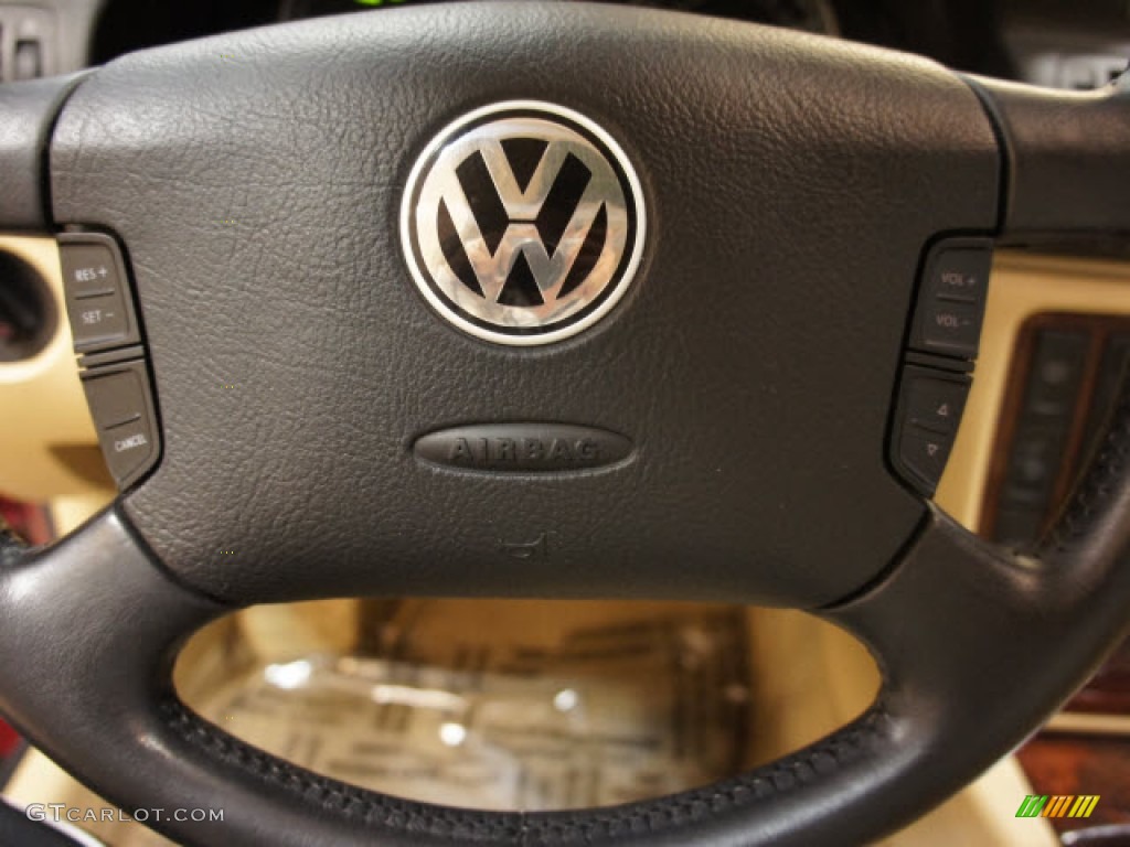 2003 Passat GLS Wagon - Colorado Red Pearl / Beige photo #24