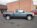 2011 Blue Granite Metallic Chevrolet Silverado 1500 LT Extended Cab 4x4  photo #8