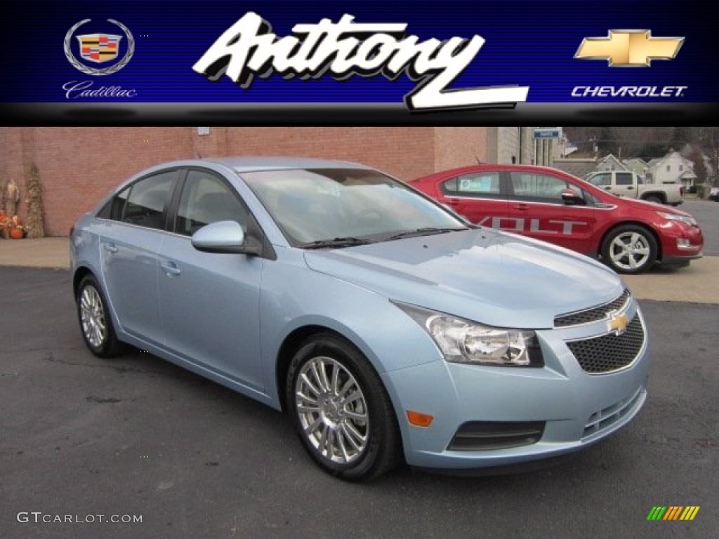 Ice Blue Metallic Chevrolet Cruze