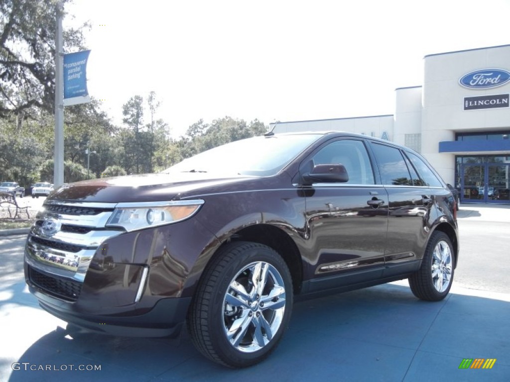 2012 Edge Limited - Cinnamon Metallic / Medium Light Stone photo #1