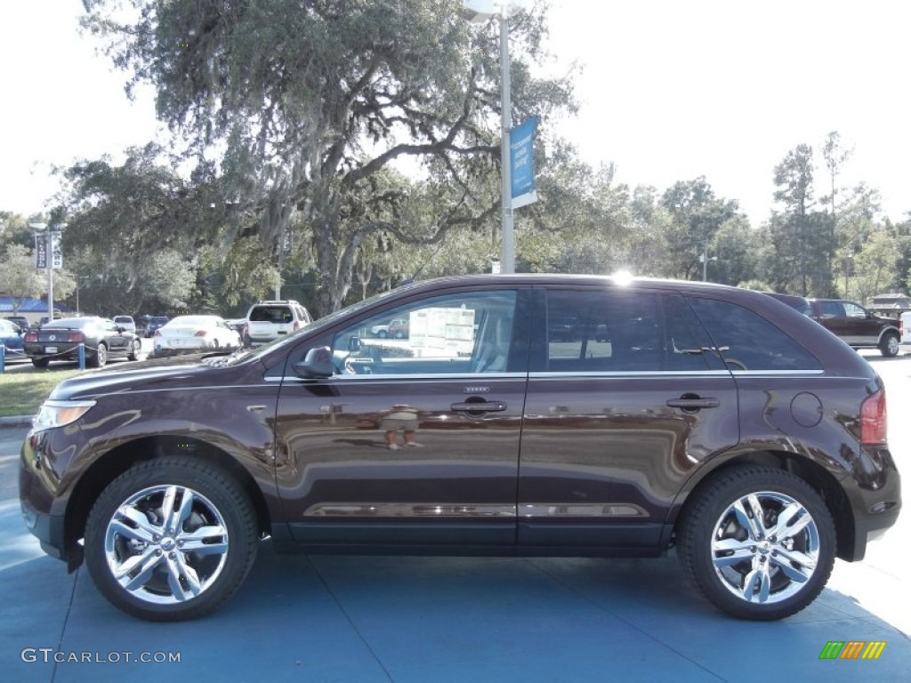 2012 Edge Limited - Cinnamon Metallic / Medium Light Stone photo #2