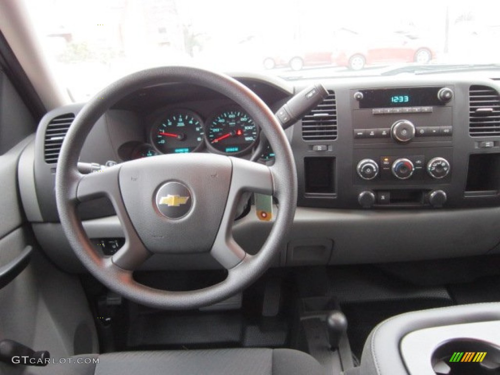 2011 Chevrolet Silverado 1500 Crew Cab 4x4 Dark Titanium Dashboard Photo #56399959