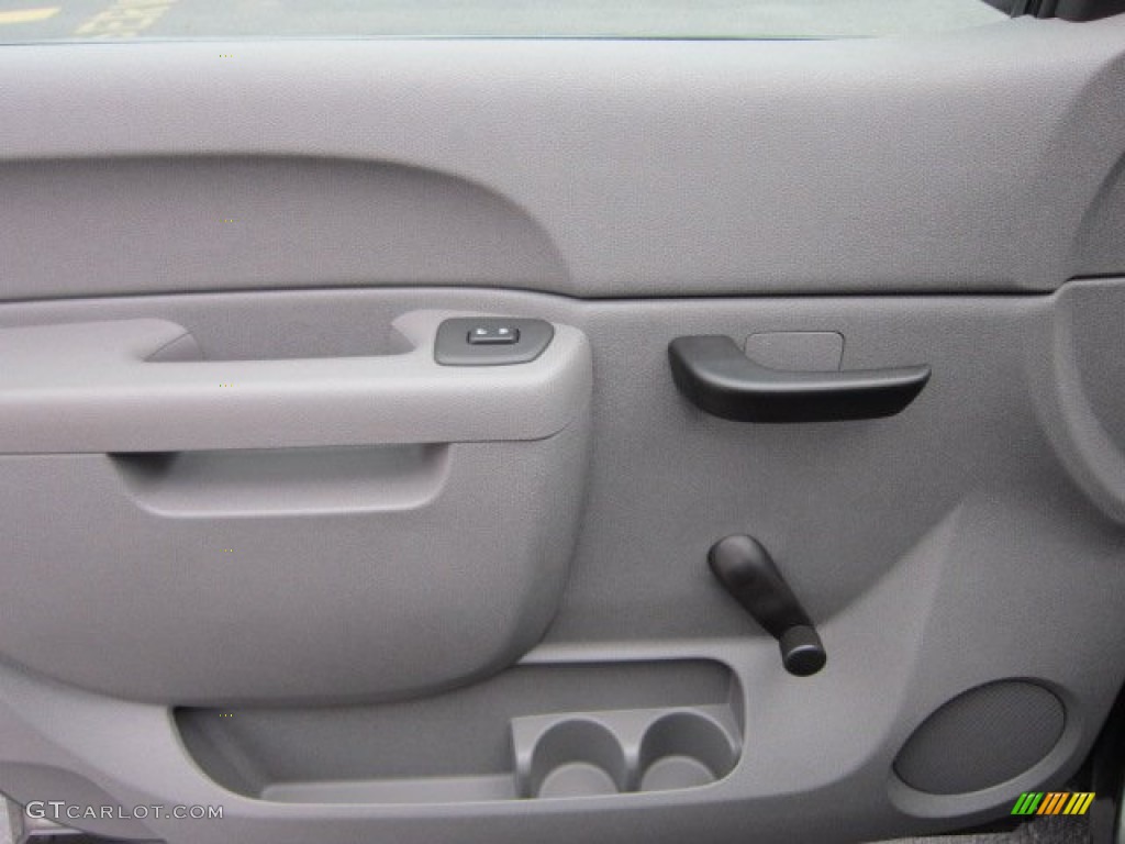 2011 Chevrolet Silverado 1500 Crew Cab 4x4 Dark Titanium Door Panel Photo #56399986