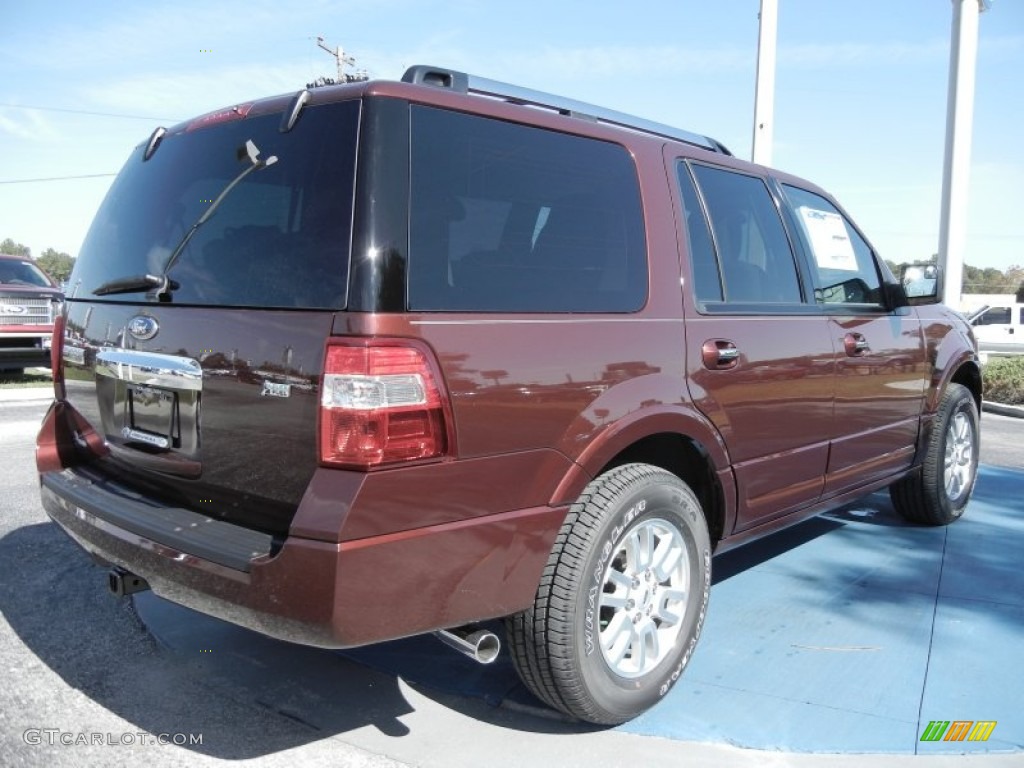Autumn Red Metallic 2012 Ford Expedition Limited Exterior Photo #56400105