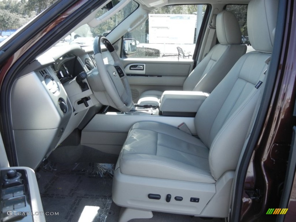 Stone Interior 2012 Ford Expedition Limited Photo #56400121