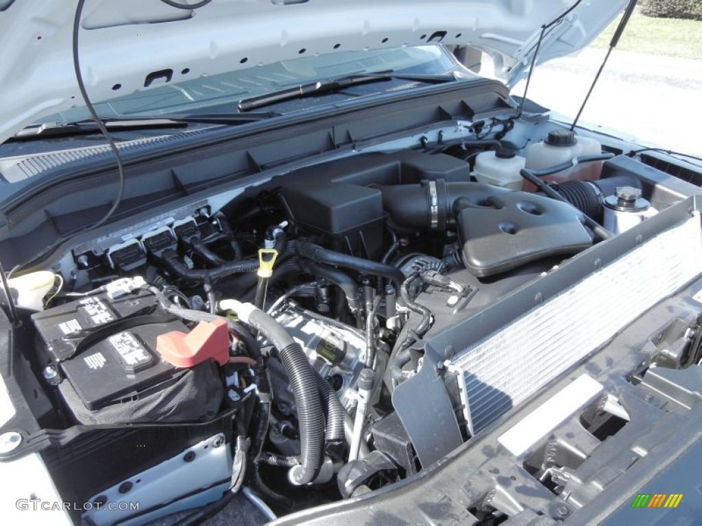 2012 Ford F250 Super Duty XL Crew Cab 6.2 Liter Flex-Fuel SOHC 16-Valve VVT V8 Engine Photo #56400289