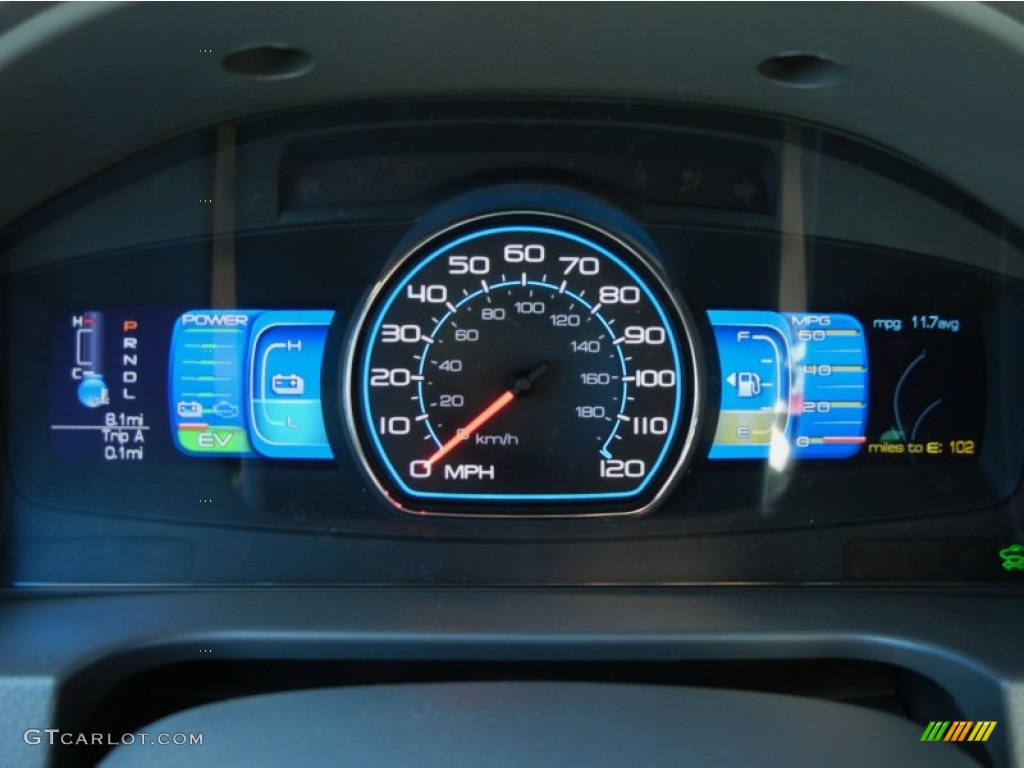 2012 Ford Fusion Hybrid Gauges Photo #56400387
