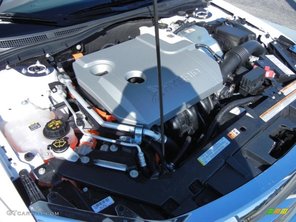 2012 Ford Fusion Hybrid 2.5 Liter Atkinson Cycle DOHC 16-Valve VVT Duratec 4 Cylinder Gasoline/Electric Hybrid Engine Photo #56400412