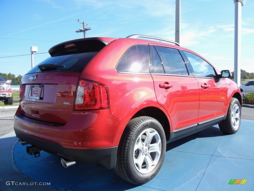 Red Candy Metallic 2012 Ford Edge SEL Exterior Photo #56400451