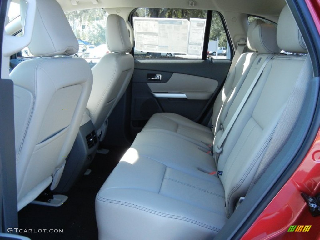 Medium Light Stone Interior 2012 Ford Edge SEL Photo #56400484