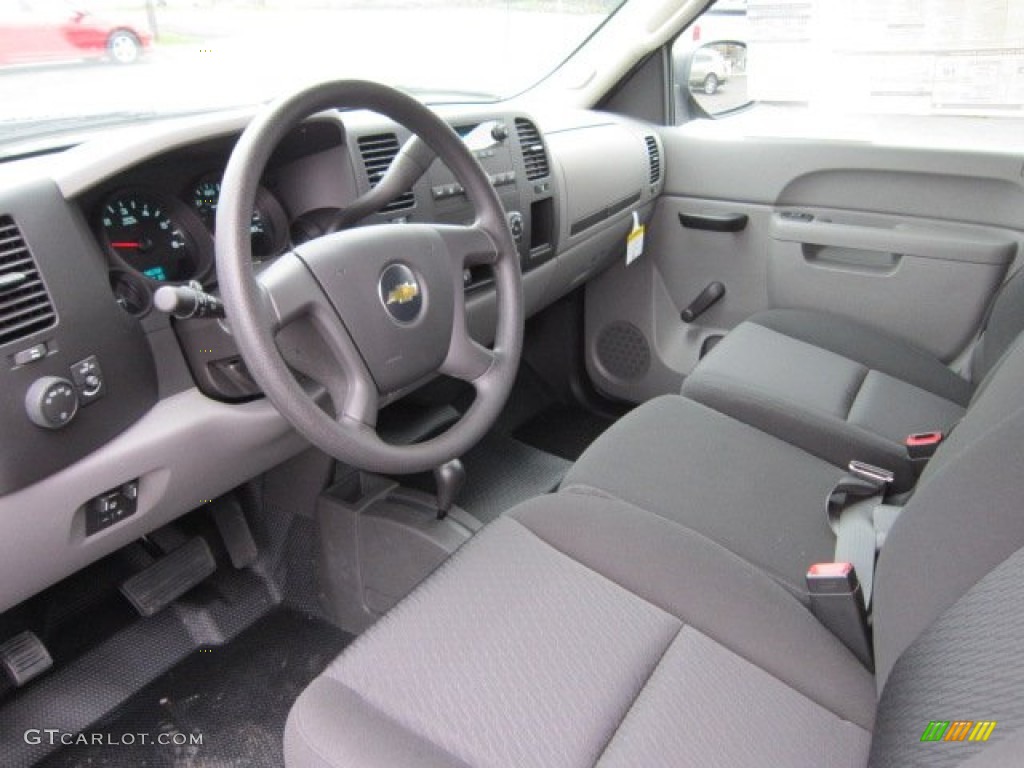 2011 Silverado 1500 Crew Cab 4x4 - Taupe Gray Metallic / Dark Titanium photo #17