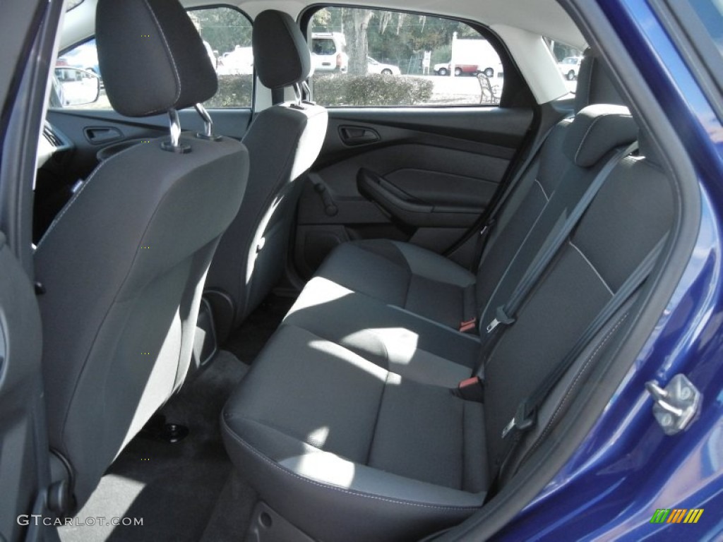 2012 Focus S Sedan - Sonic Blue Metallic / Charcoal Black photo #6
