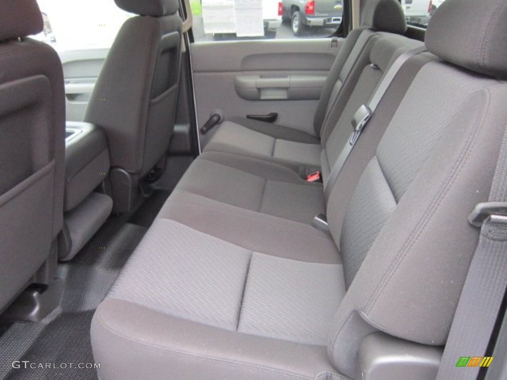 Dark Titanium Interior 2011 Chevrolet Silverado 1500 Crew Cab 4x4 Photo #56400691
