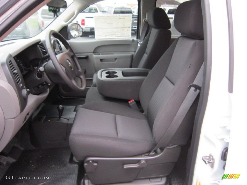 Dark Titanium Interior 2011 Chevrolet Silverado 1500 Crew Cab 4x4 Photo #56400709