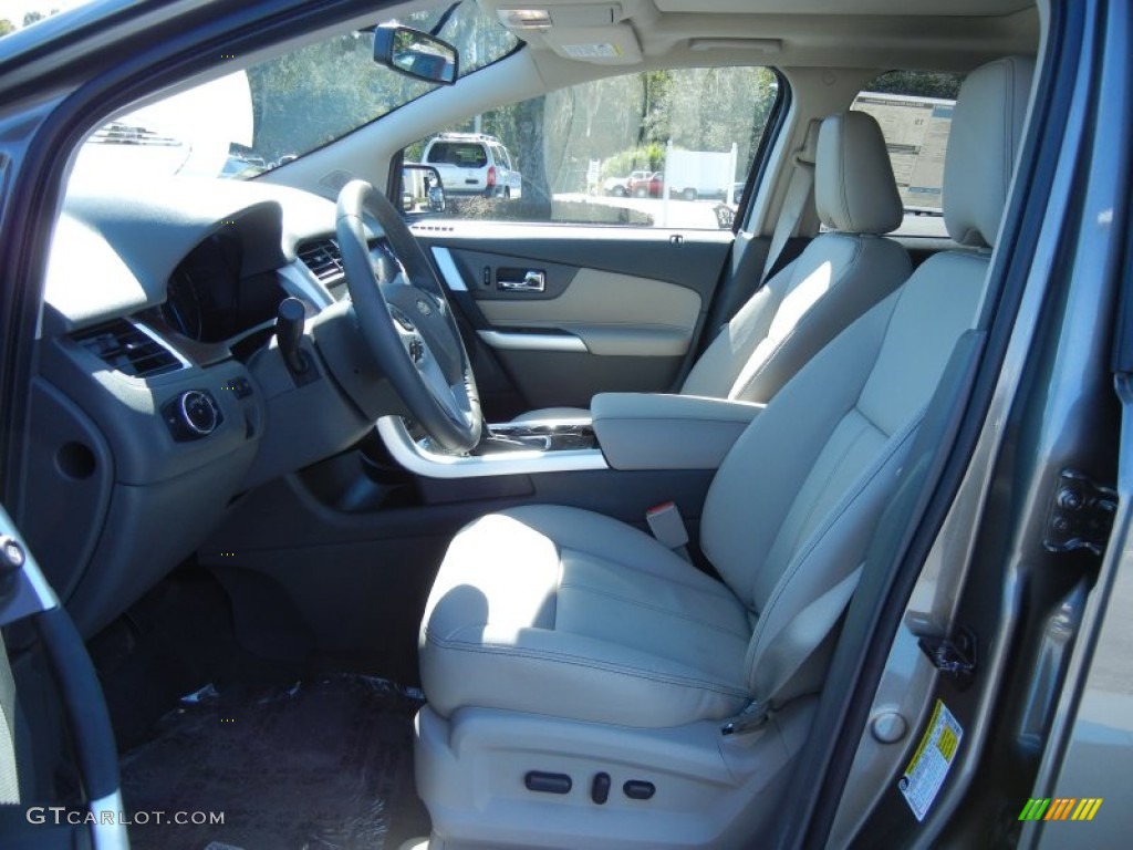 Medium Light Stone Interior 2012 Ford Edge Limited Photo #56400904