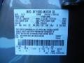 TK: Mineral Grey Metallic 2012 Ford Edge Limited Color Code