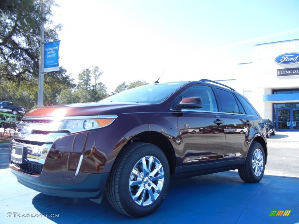 2012 Edge Limited - Cinnamon Metallic / Medium Light Stone photo #1