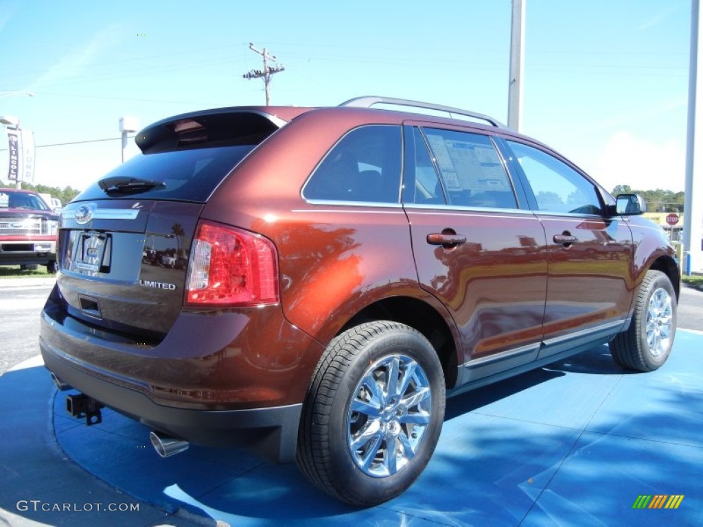 Cinnamon Metallic 2012 Ford Edge Limited Exterior Photo #56401213
