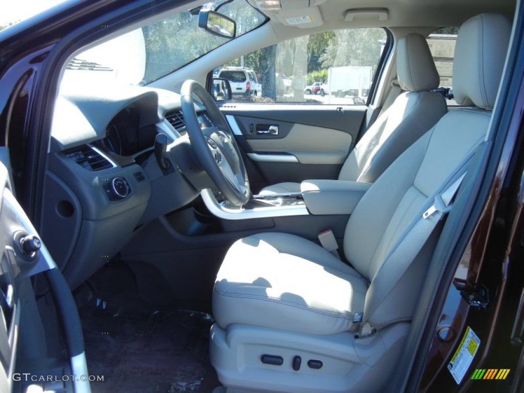 Medium Light Stone Interior 2012 Ford Edge Limited Photo #56401228