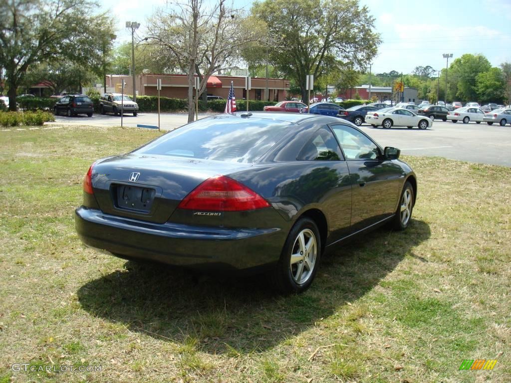 2005 Accord EX-L Coupe - Graphite Pearl / Black photo #6