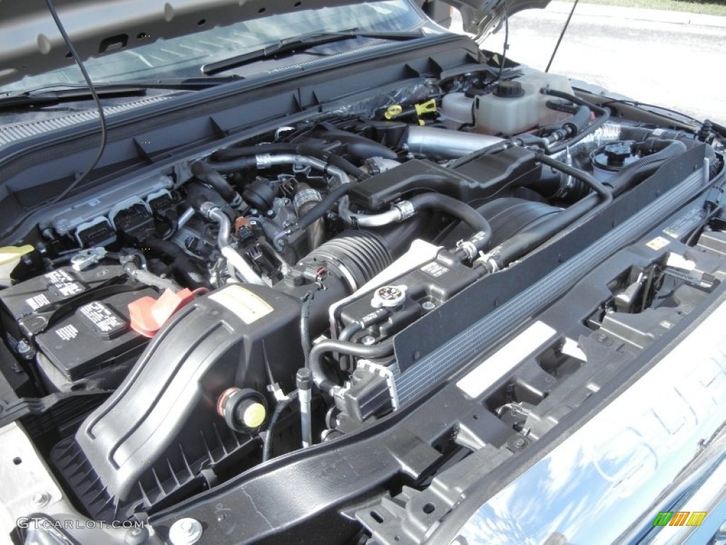 2012 Ford F350 Super Duty Lariat Crew Cab 4x4 Chassis 6.7 Liter OHV 32-Valve B20 Power Stroke Turbo-Diesel V8 Engine Photo #56401390