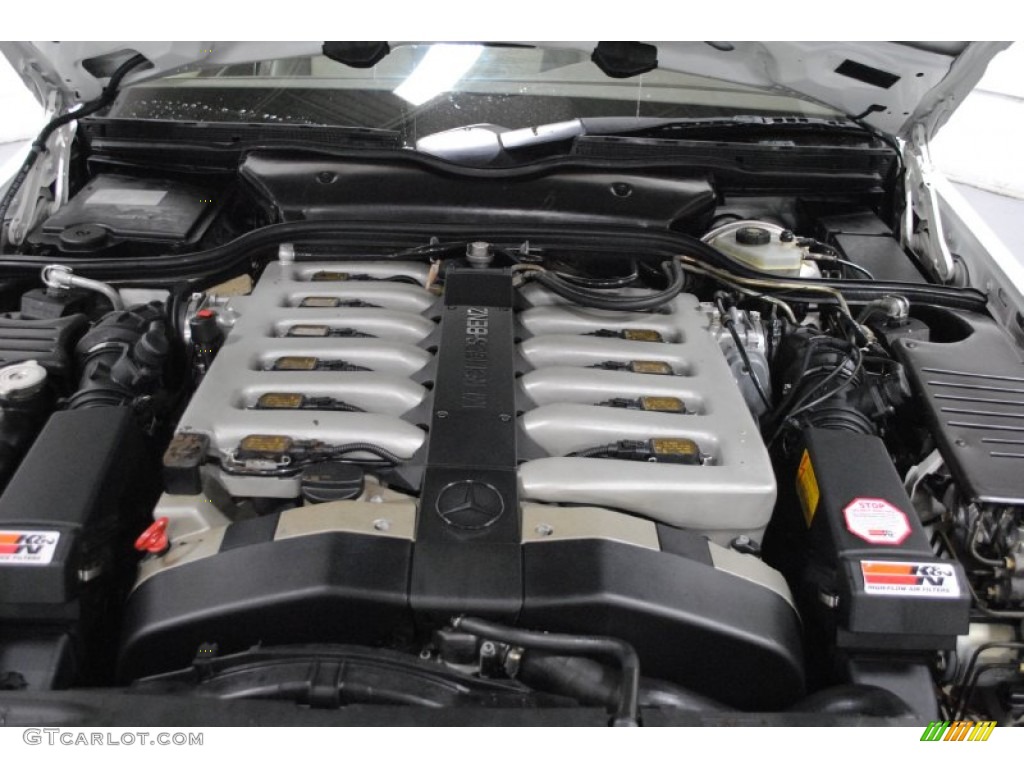 1996 Mercedes-Benz SL 600 Roadster 6.0 Liter DOHC 48-Valve V12 Engine Photo #56402476