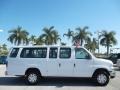 2011 Oxford White Ford E Series Van E350 XLT Extended Passenger  photo #5