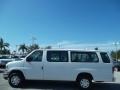 2011 Oxford White Ford E Series Van E350 XLT Extended Passenger  photo #12