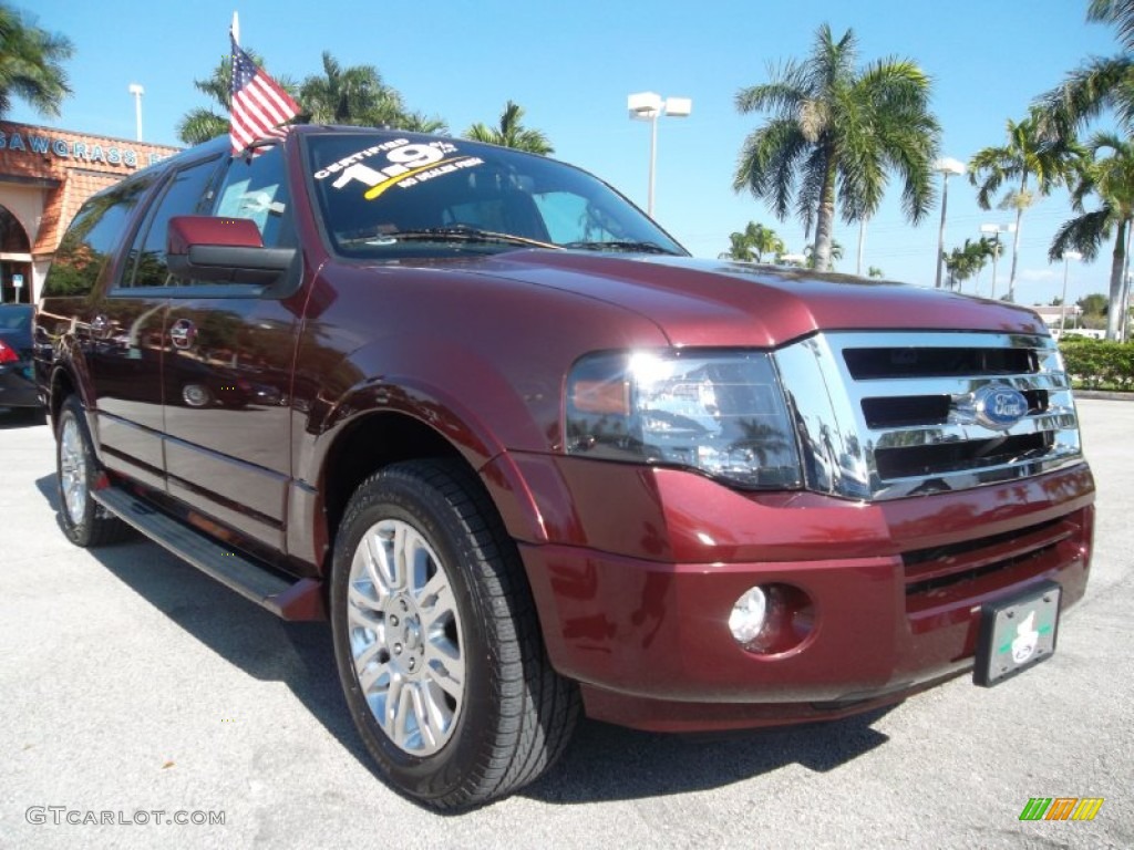 Royal Red Metallic 2011 Ford Expedition EL Limited Exterior Photo #56403303