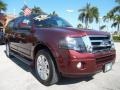 2011 Royal Red Metallic Ford Expedition EL Limited  photo #2