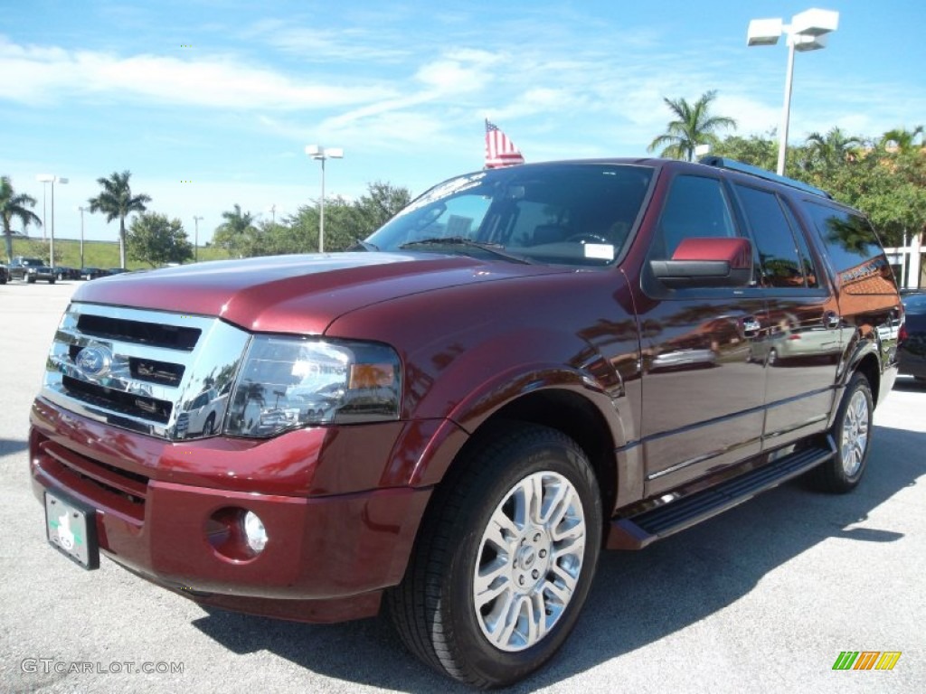 Royal Red Metallic 2011 Ford Expedition EL Limited Exterior Photo #56403403