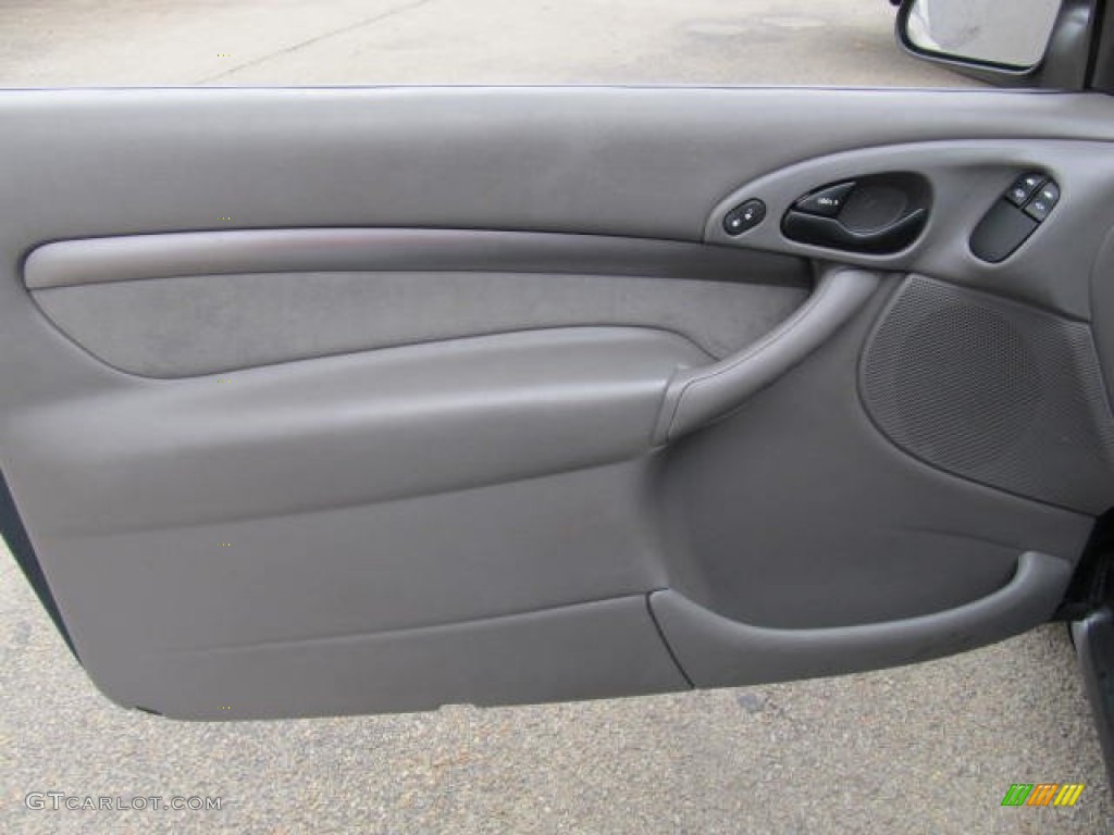 2001 Focus ZX3 Coupe - Twilight Blue Metallic / Medium Graphite Grey photo #7