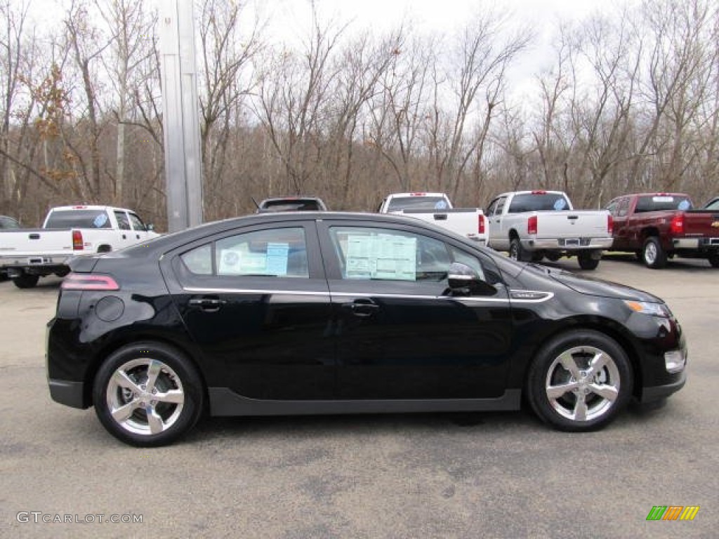 Black 2012 Chevrolet Volt Hatchback Exterior Photo #56405980