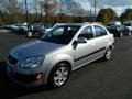 2007 Silver Kia Rio LX Sedan  photo #1