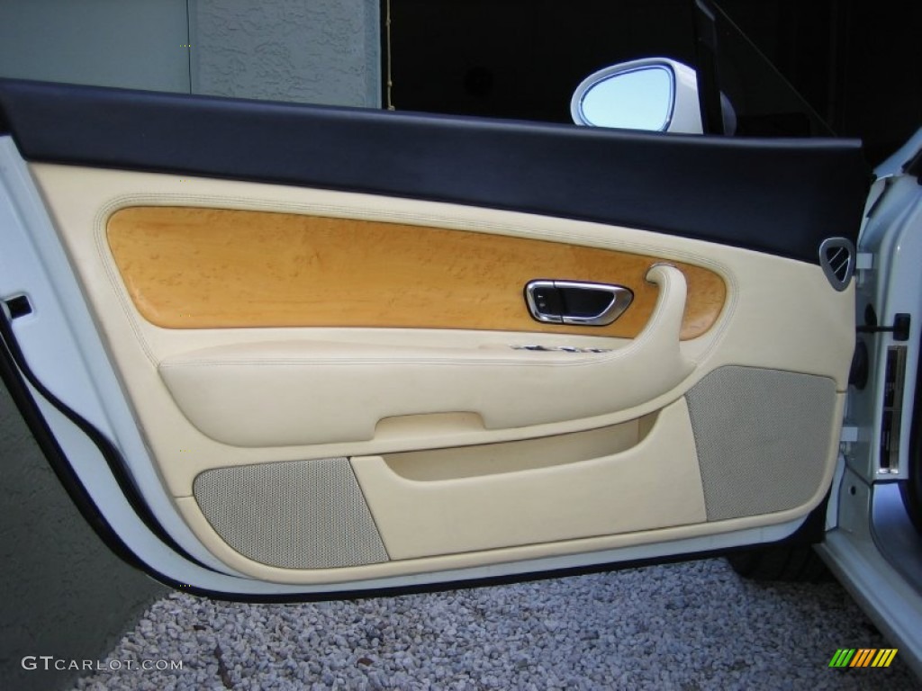 2007 Bentley Continental GTC Standard Continental GTC Model Magnolia Door Panel Photo #56407381