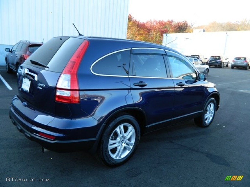 2011 CR-V EX 4WD - Royal Blue Pearl / Black photo #5