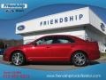 2010 Red Candy Metallic Ford Fusion SE V6  photo #1