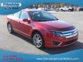 2010 Red Candy Metallic Ford Fusion SE V6  photo #4