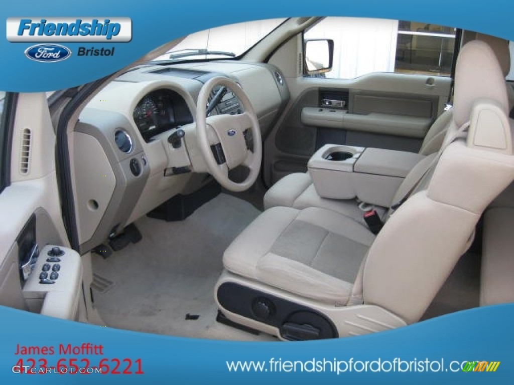 2005 F150 XLT SuperCab - Arizona Beige Metallic / Tan photo #13