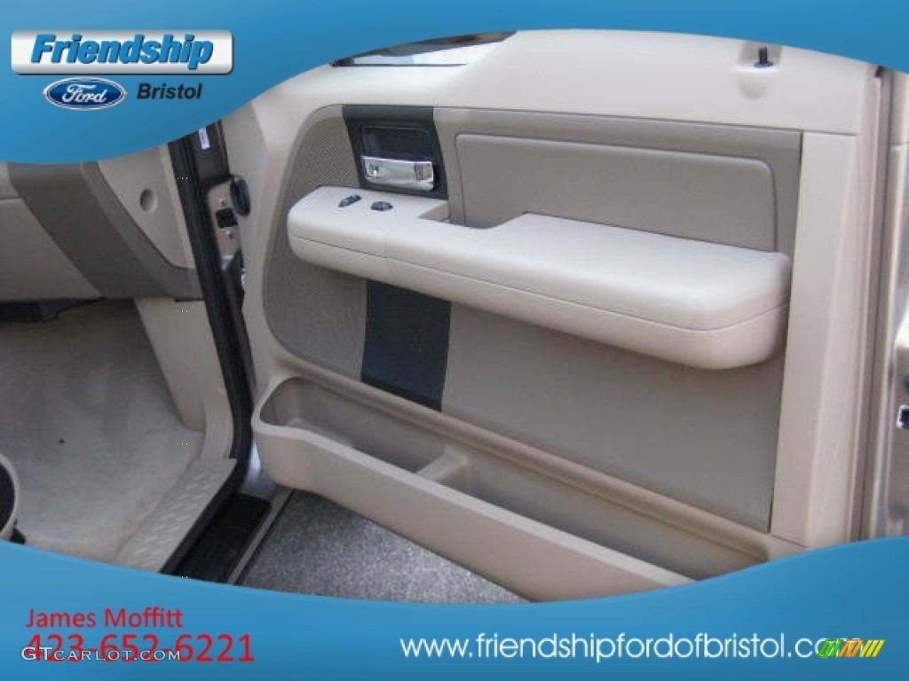 2005 F150 XLT SuperCab - Arizona Beige Metallic / Tan photo #22