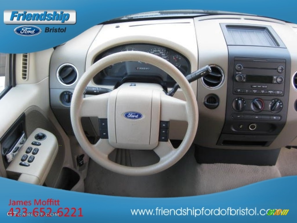 2005 F150 XLT SuperCab - Arizona Beige Metallic / Tan photo #26