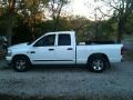 Bright White 2007 Dodge Ram 2500 SLT Quad Cab