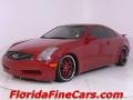 2003 Laser Red Infiniti G 35 Coupe  photo #1