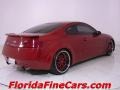 2003 Laser Red Infiniti G 35 Coupe  photo #2