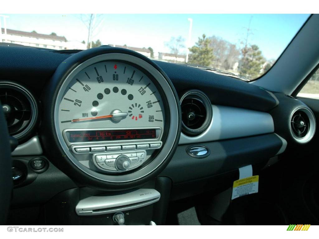 2009 Cooper Hardtop - British Racing Green Metallic / Checkered Carbon Black/Black photo #12