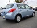 2009 Arctic Blue Nissan Versa 1.8 S Hatchback  photo #4